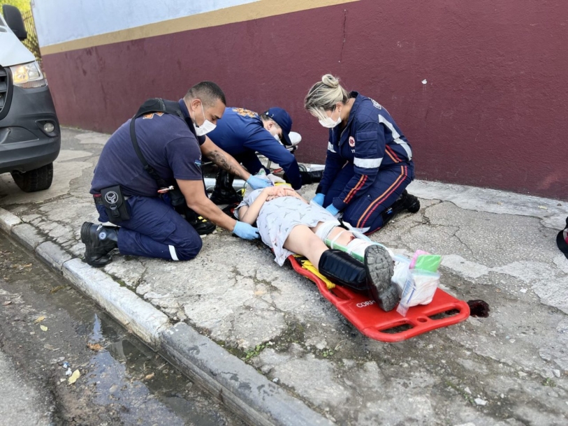 Encerramento do Maio Amarelo tem simulação de acidente em Jordanésia