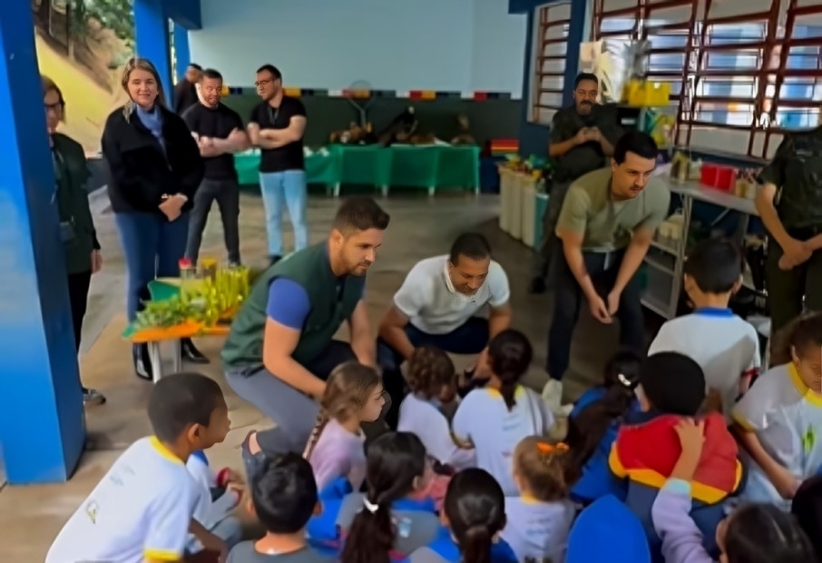Kauan Berto celebra a Semana do Meio Ambiente ao Lado das Crianças em Cajamar