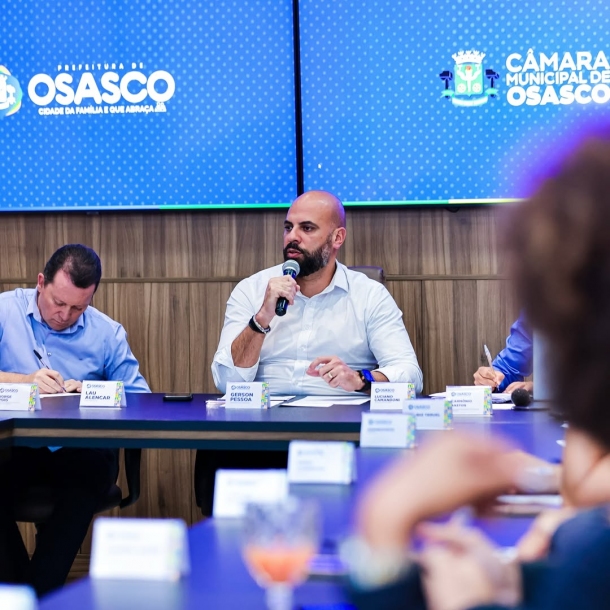 Gerson Pessoa se reúne com vereadores para tratar das principais demandas de Osasco