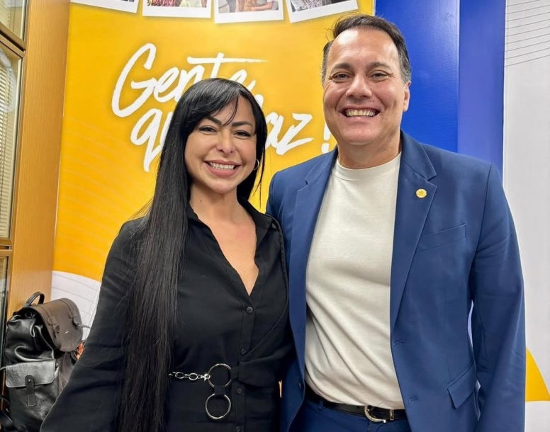 Mirelle Trevisan discute saúde e causa animal com o Deputado Estadual Átila Jacomussi