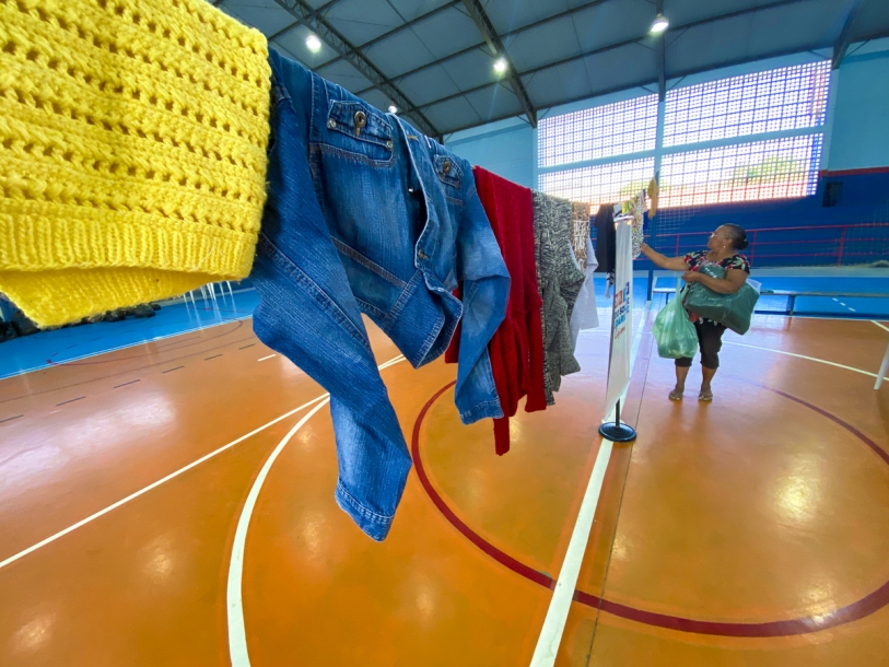 Fundo Social promove edição do Varal Solidário no bairro Gato Preto