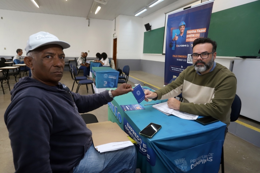 13º Feirão de Emprego e Oportunidades realiza mais de 250 atendimentos