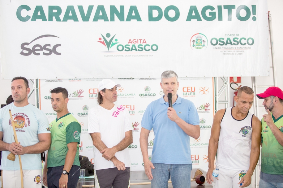 Fernando Meligeni participa do evento Caravana do Agito