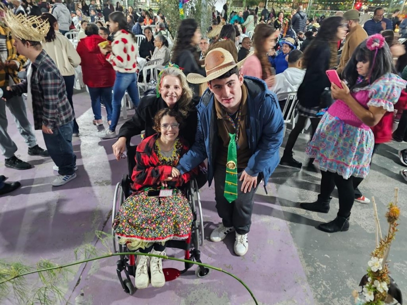 Arraiá da SDPD reúne cerca de 700 pessoas em uma grande festa inclusiva