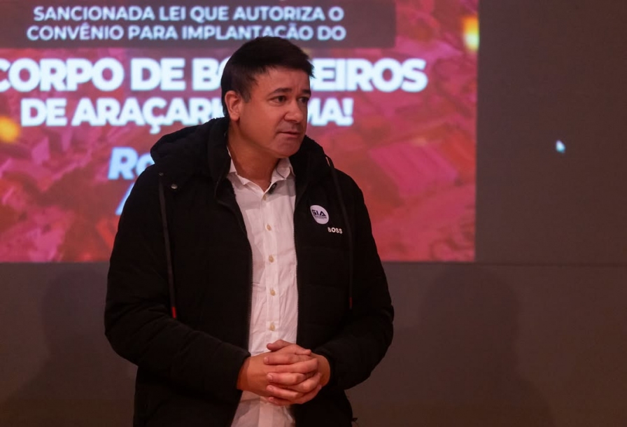 Rodrigo Andrade participa de reunião do Grupo de Indústrias de Araçariguama