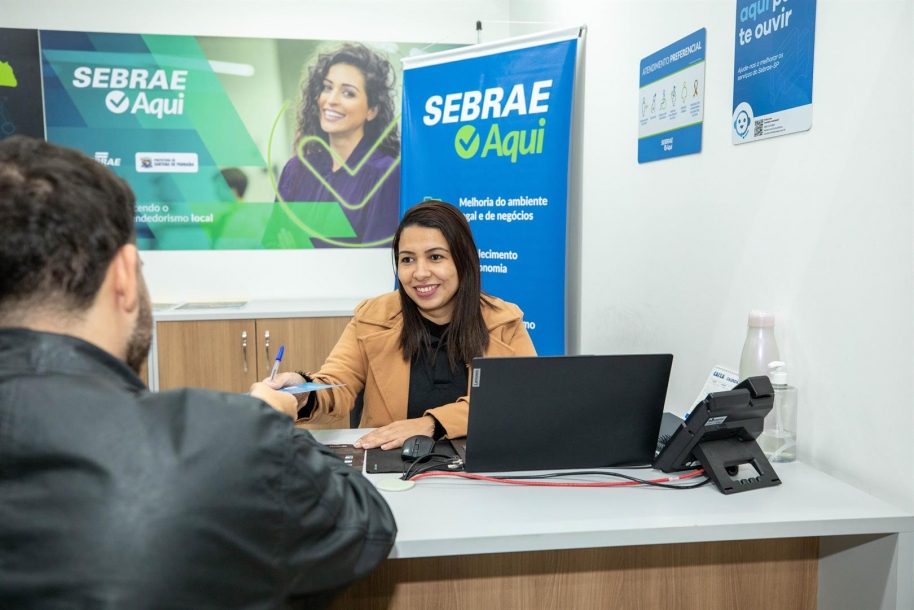 Empreendedores da cidade têm atendimento gratuito no Poupatempo com Sebrae Aqui