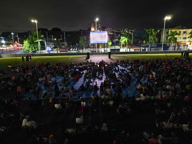 Prefeito Teco Godoy celebra sucesso do Cinema no Parque em Itapevi