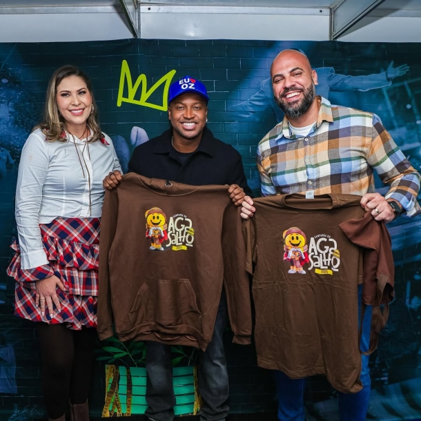 Gerson Pessoa participa do bazar solidário com doações do Arraiá do Servidor