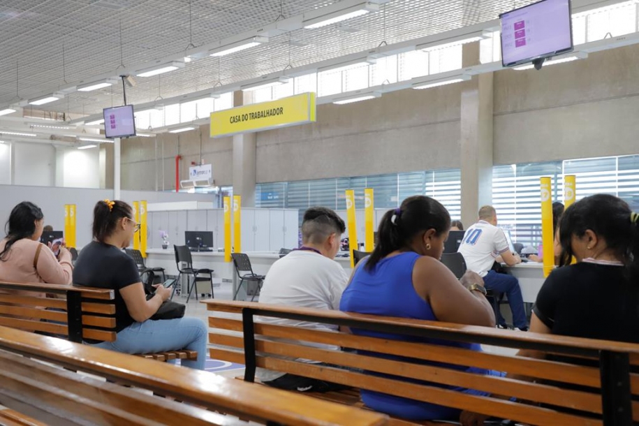 Casa do Trabalhador divulga 25 novas vagas de emprego entre 22 e 28 de julho