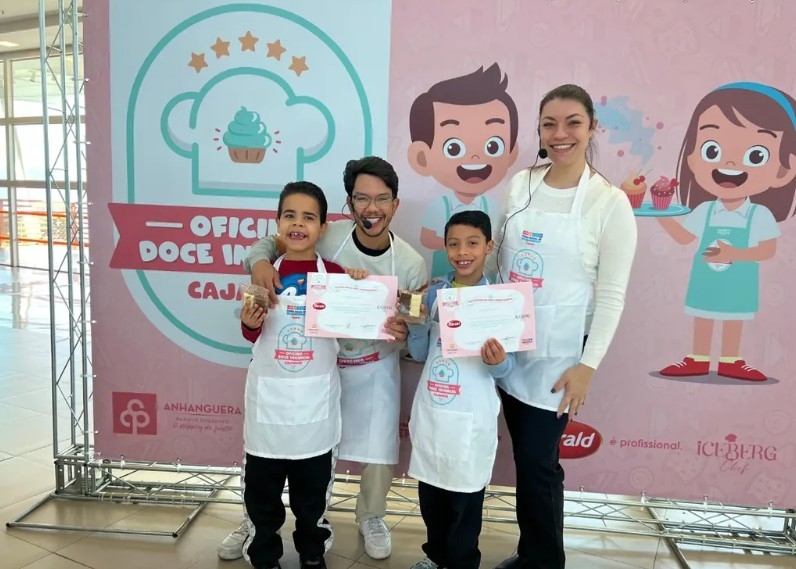 Fundo Social de Cajamar promove Oficina Doce Infância edição especial de férias