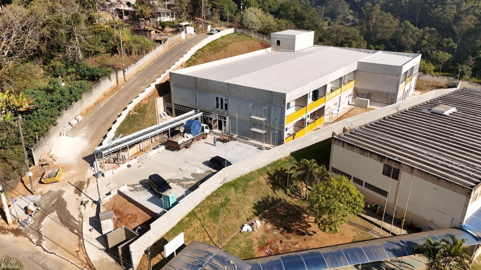 Novo colégio do Parque Jaguari está com 80% das obras concluídas 