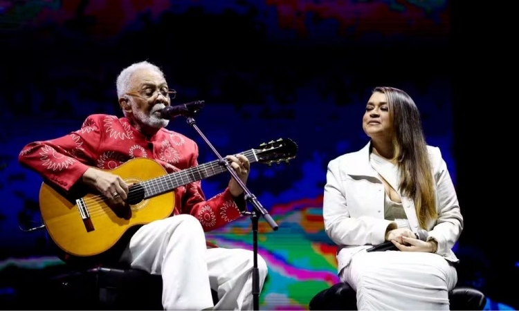 Gilberto Gil posta homenagem a Preta Gil