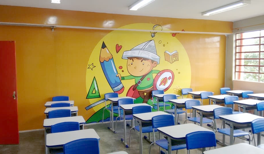 Mais de 20 Escolas receberam obras de reforma e manutenção