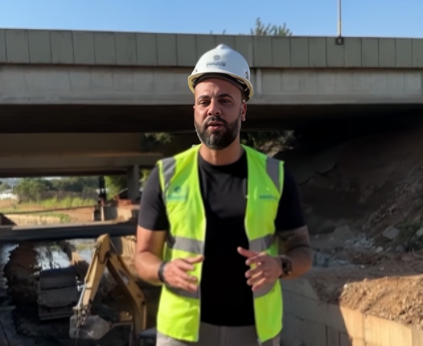 Prefeito Gerson Pessoa acompanha obras da Avenida Transversal Norte