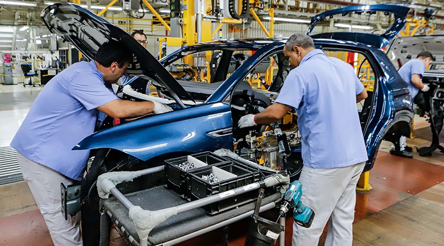 Produção industrial sobe 0,1% em junho, depois de dois meses de queda