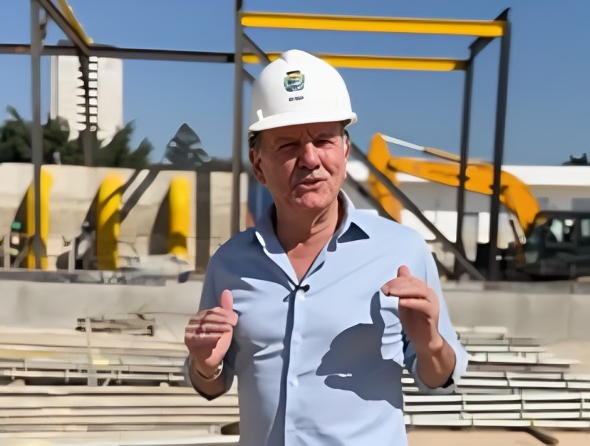 Beto Piteri vistoria e anuncia reta final das obras do Piscinão do Jardim Silveira