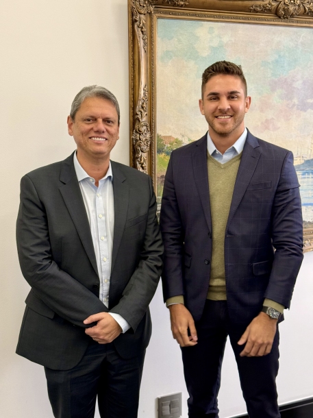 Kauan participa de reunião com governador Tarcísio de Freitas e reforça demandas prioritárias