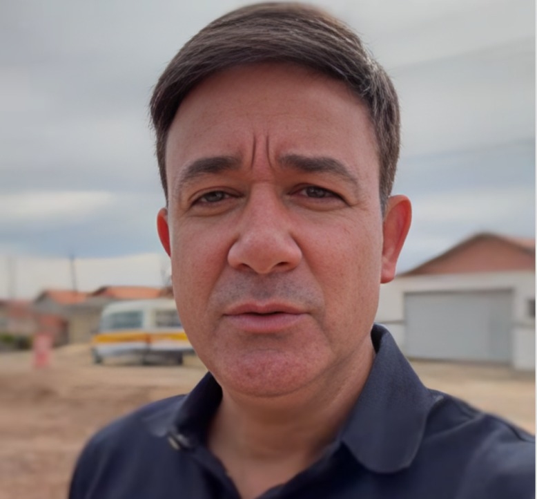 Prefeito Rodrigo Andrade vistoria obras da nova UBS no Igavetá 