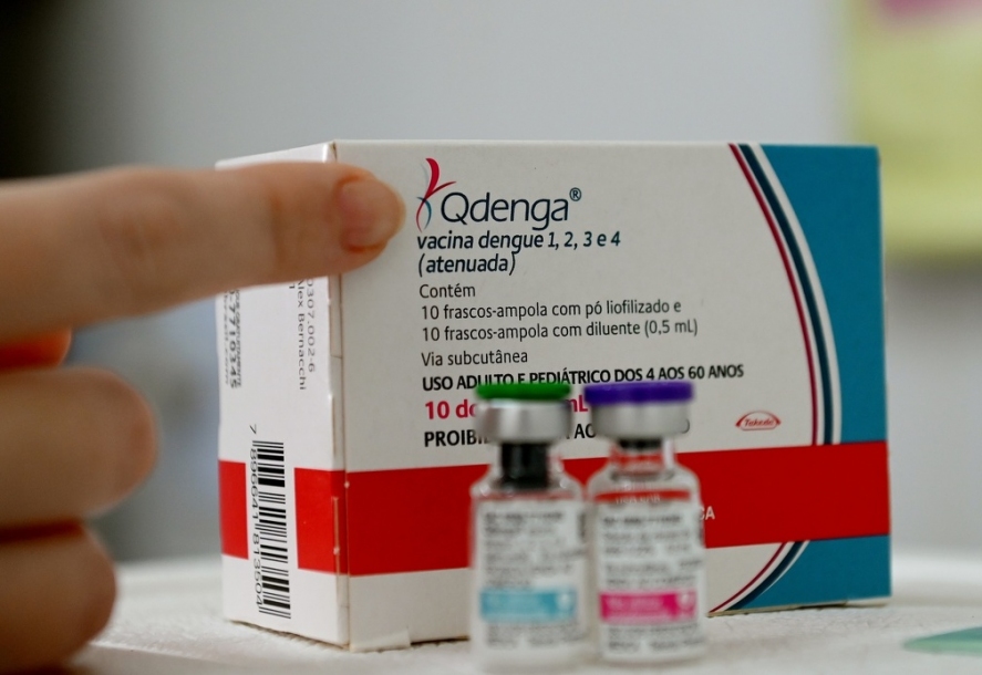 Saúde chega a 45,9 mil doses de vacina aplicadas contra a dengue 