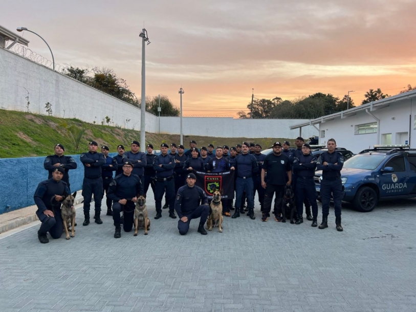 Canil da Guarda Municipal participa de curso de obediência e proteção com foco em atualização e excelência