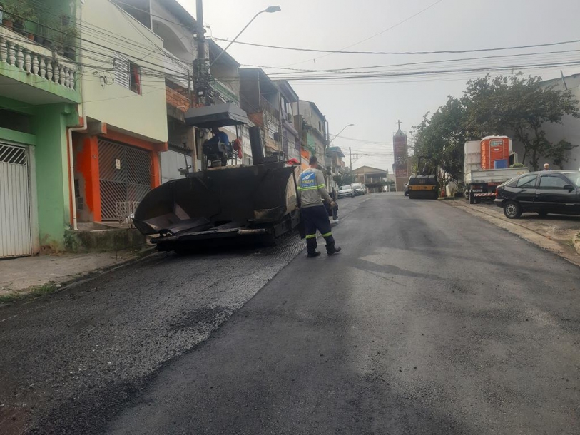 Programa de recapeamento 2025 chega ao Parque Viana