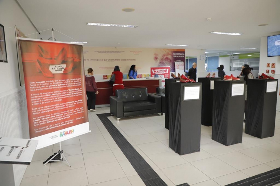 Exposição em Barueri relembra casos de feminicídio e faz alerta à sociedade