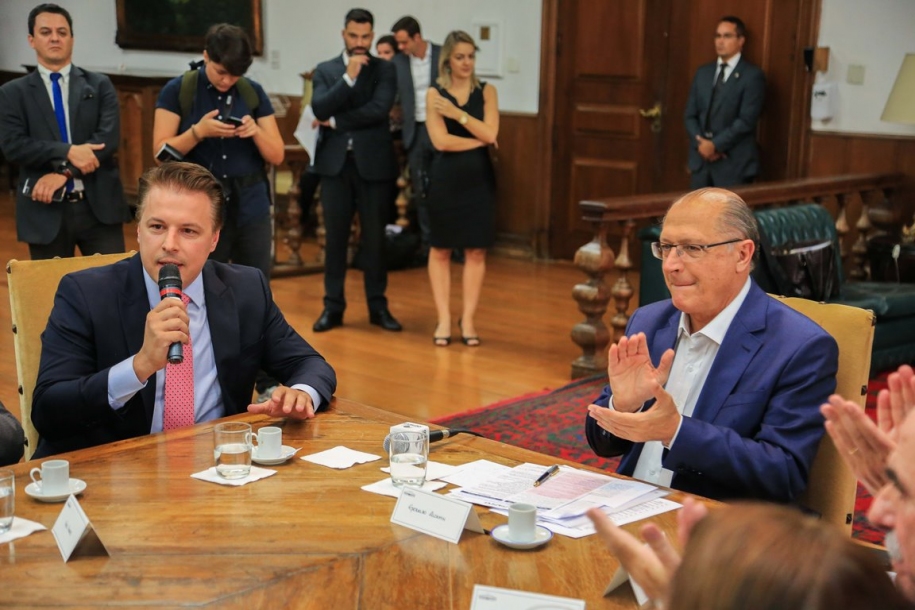 Igor Soares e Geraldo Alckmin vão instalar Bom Prato Itapevi