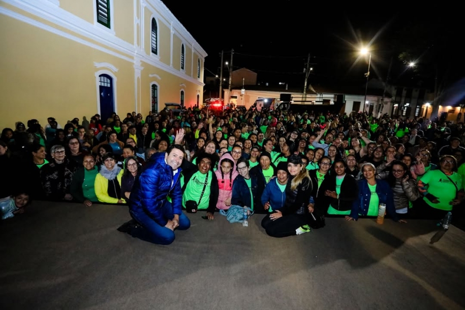 Elvis Cezar dá início à 12ª edição do programa Parnaíba Mais Leve em Santana de Parnaíba