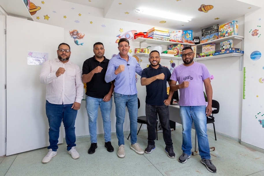 Rodrigo Andrade inaugura 1ª Sala de Atendimento Psicossocial em Pediatria 