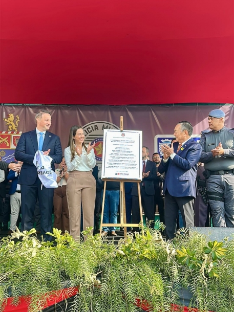 Doutor Sato inaugura 4ª Companhia da Polícia Militar e reforça segurança em Jandira
