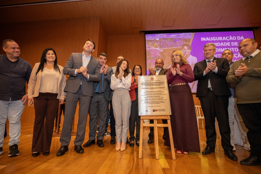 Elvis Cezar inaugura unidade para reintegração social em Santana de Parnaíba