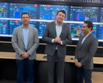 Elvis Cezar recebe presidente nacional do Republicanos Marcos Pereira 