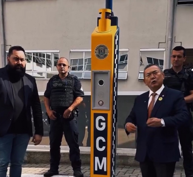 Doutor Sato amplia segurança com instalação de novos totens inteligentes