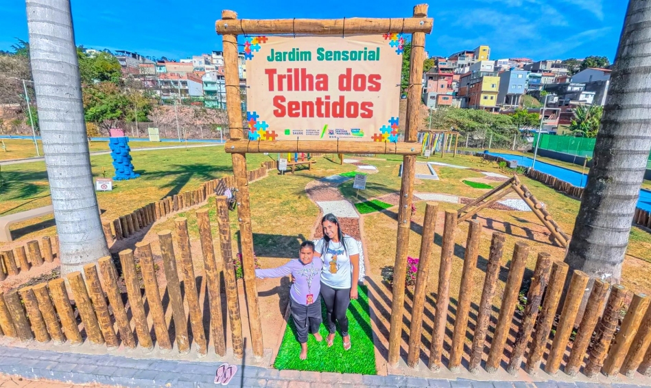 Santana de Parnaíba inaugura Jardim Sensorial gratuito para crianças neurodivergentes
