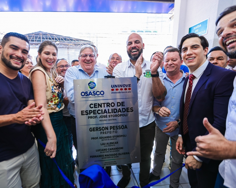 Prefeito Gerson Pessoa inaugura novo Centro de Especialidades
