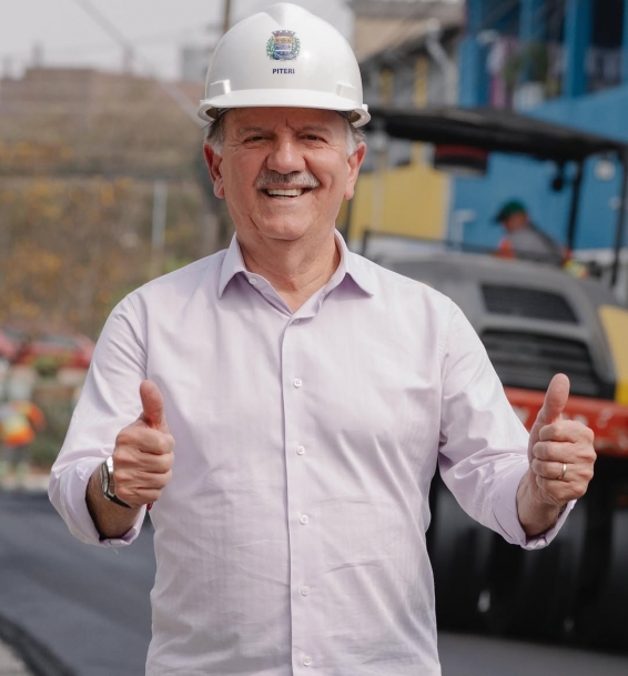 Prefeito Beto Piteri acompanha avanço das obras da Ponte Guilherme de Almeida em Barueri