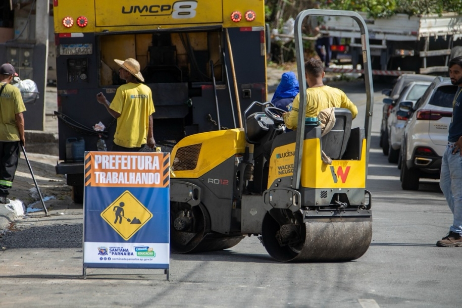 Elvis Cezar acompanha Operação Bairro Limpo no Jardim do Luar e Fernão Dias