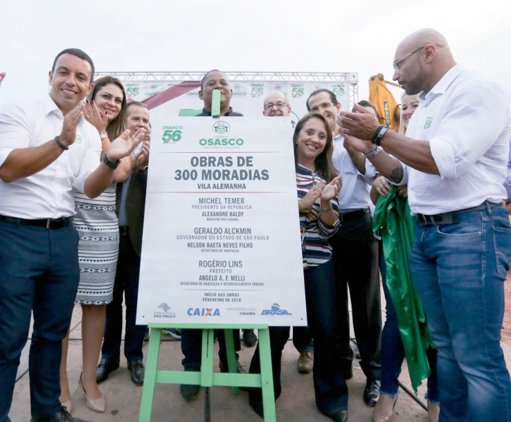 Rogério Lins inicia a construção de 300 moradias em Osasco