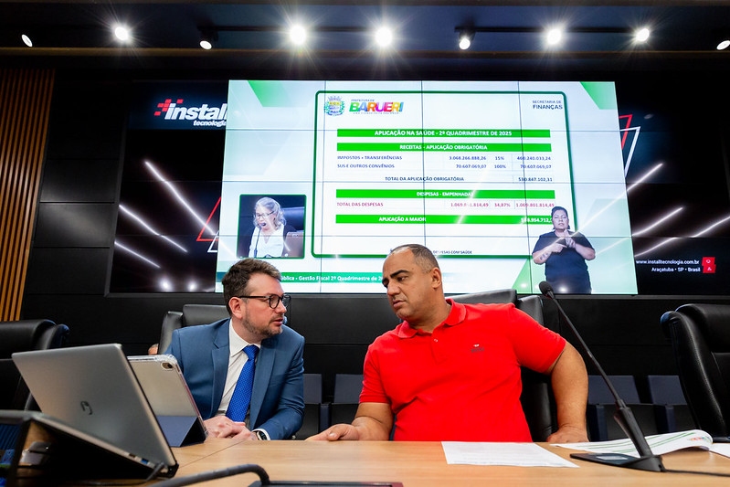 Secretaria de Finanças presta contas da Prefeitura aos vereadores