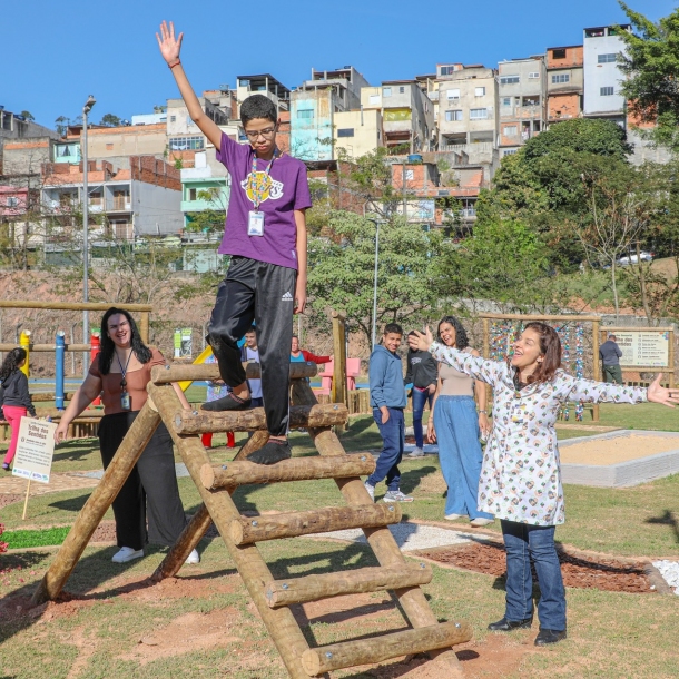 Parque Tibiriçá passa por revitalização e ganhará Jardim Sensorial em Santana de Parnaíba