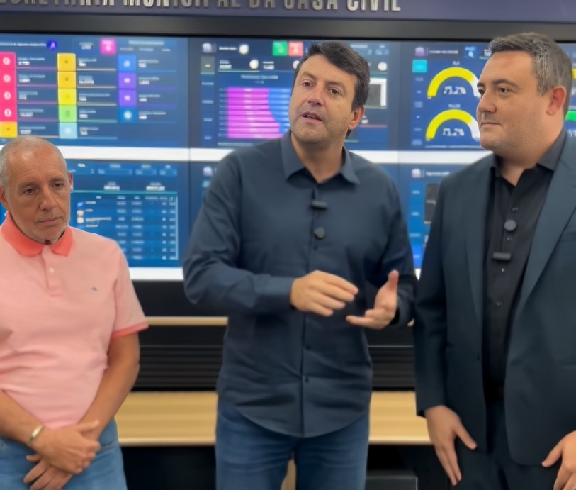 Elvis Cezar recebe prefeito de Águas de São Pedro e fortalece integração entre cidades