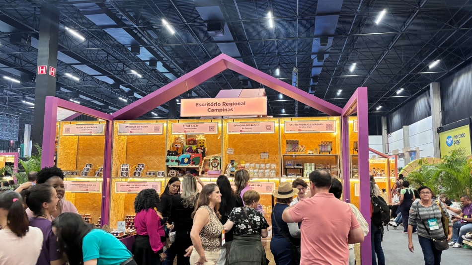 Participantes do Mulher Empreendedora de Campinas visitam Feira do Empreendedor em SP