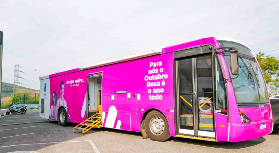 Itapevi realiza mamografias em unidade móvel de saúde no Parque da Cidade 