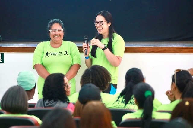 Palestra do projeto Parnaíba Mais Leve inspira e fortalece mulheres em Santana de Parnaíba