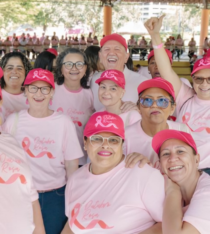 Prefeito Beto Piteri realiza Caminhada Rosa em Barueri