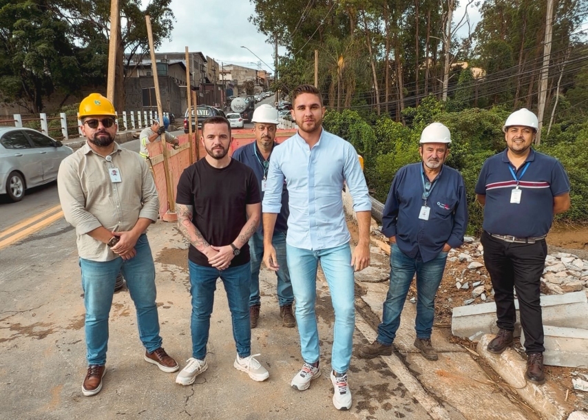 Kauan Berto anuncia conclusão da obra na ponte do Guaturinho em tempo recorde