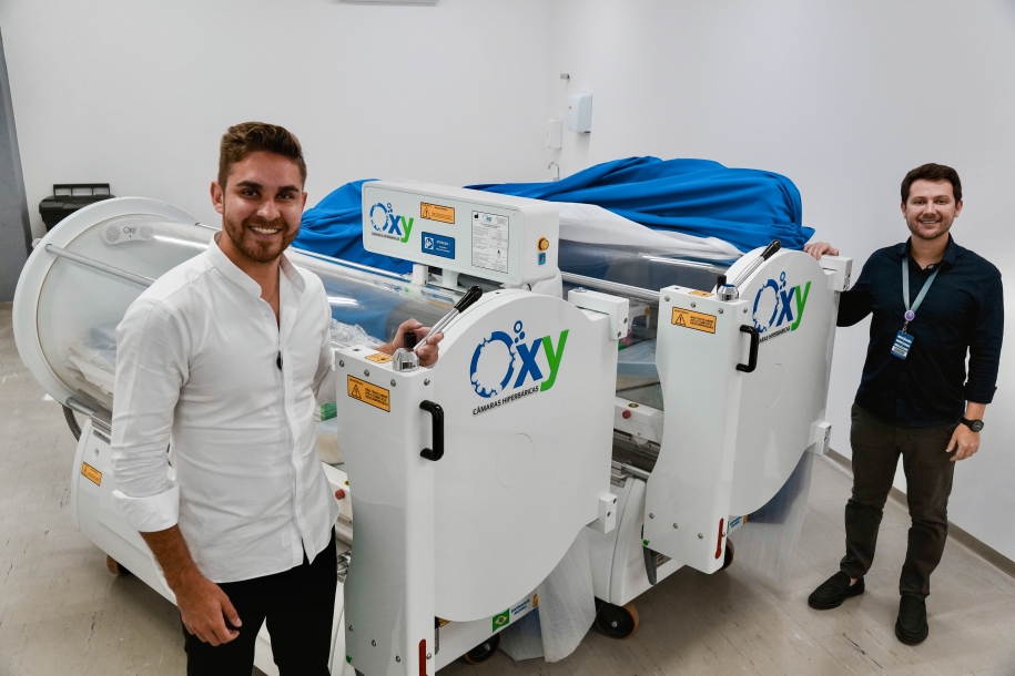 Kauan Berto traz inovação para Cajamar com a chegada das câmaras hiperbáricas da região