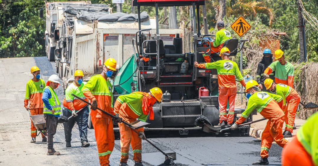 Santana de Parnaíba realiza recapeamento no bairro Cururuquara e amplia investimentos em infraestrutura