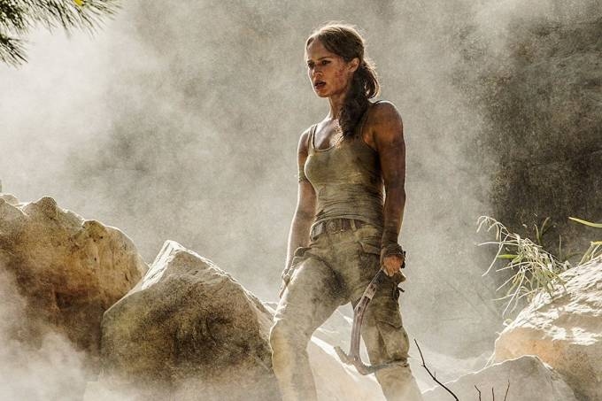 Alicia Vikander suou para Tomb Raider