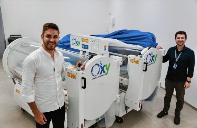 Prefeito Kauan Berto entrega Câmara Hiperbárica e amplia tratamento gratuito em Cajamar